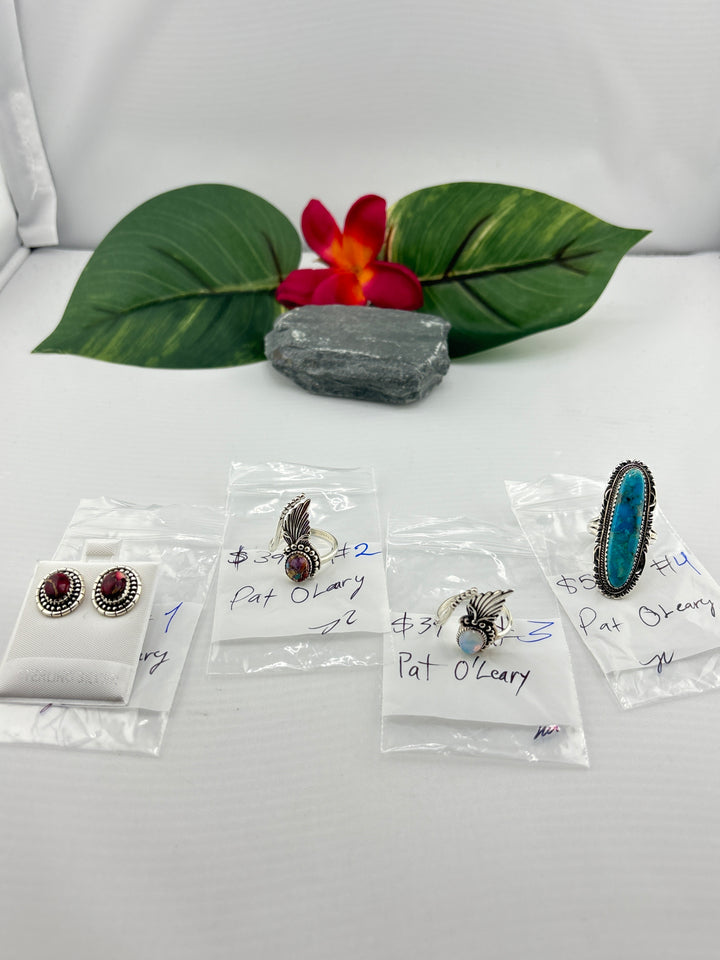 RESERVED FOR: Pat O'Leary - 4/11/2025 The Collective Boutique App Live Show - 4 Sterling Silver Items