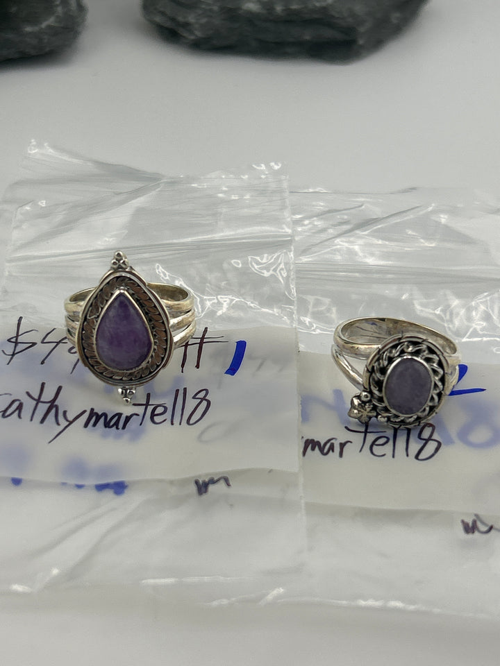 RESERVED FOR:  cathymartell8- 4/19/2025 tiktok Live Show - 2 Sterling Silver Items