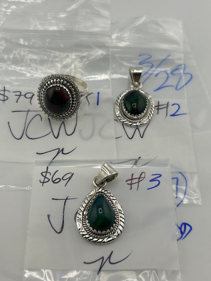 RESERVED FOR: JCW - 3/28/2025 tiktok Live Show - 3 Sterling Silver Items