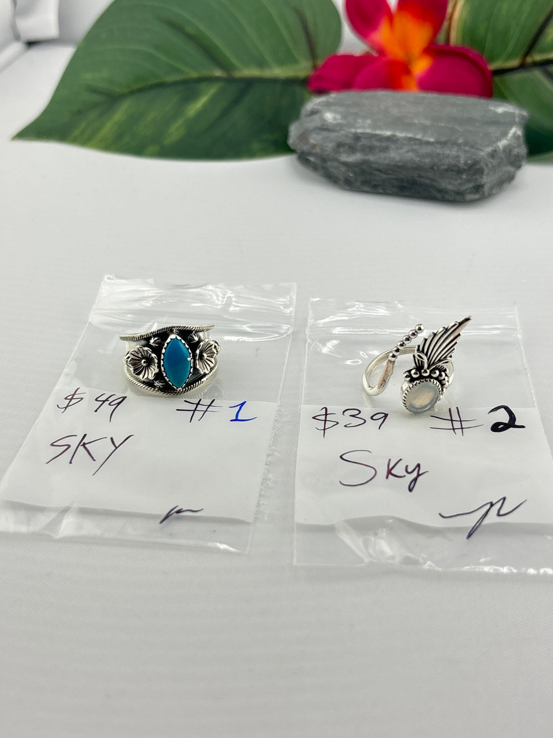 RESERVED FOR: SKY - 4/11/2025 The Collective Boutique App Live Show - 2 Sterling Silver Items