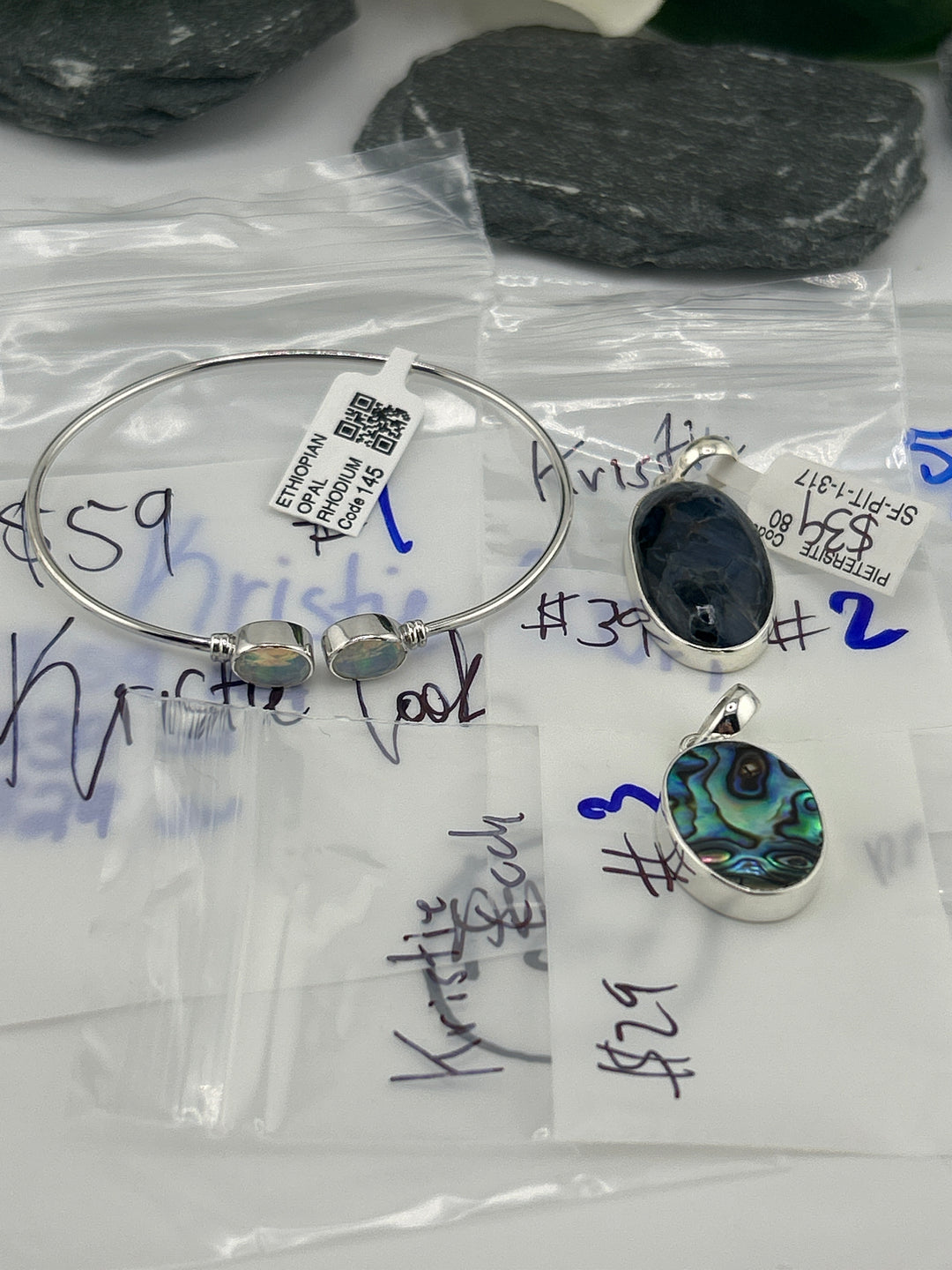 RESERVED FOR: Kristie Cook - 5/3/2025 tiktok Live Show -3  Sterling Silver Items
