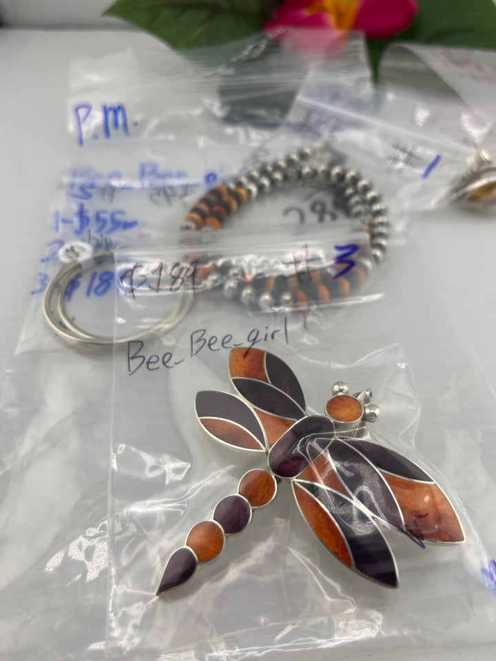 PM SHOW 48HR - RESERVED FOR: Bee_Bee_girl  - 7/22/2025 FL tiktok Live Show - 3 Sterling Silver Items