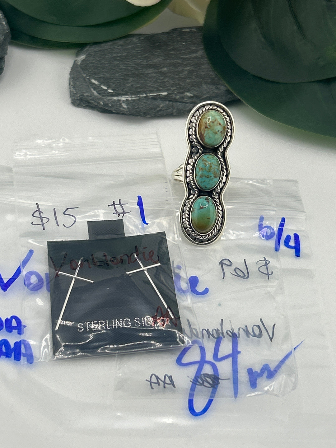 RESERVED FOR: Vonblondie - 6/4/2025 tiktok Live Show - 2 Sterling Silver Items