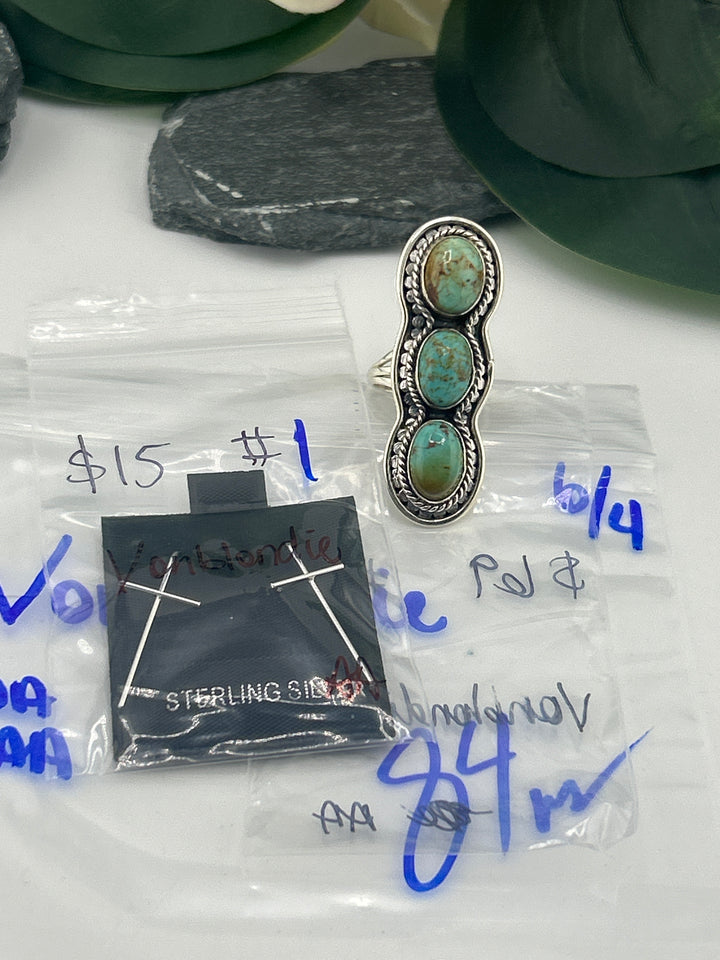 RESERVED FOR: Vonblondie - 6/4/2025 tiktok Live Show - 2 Sterling Silver Items