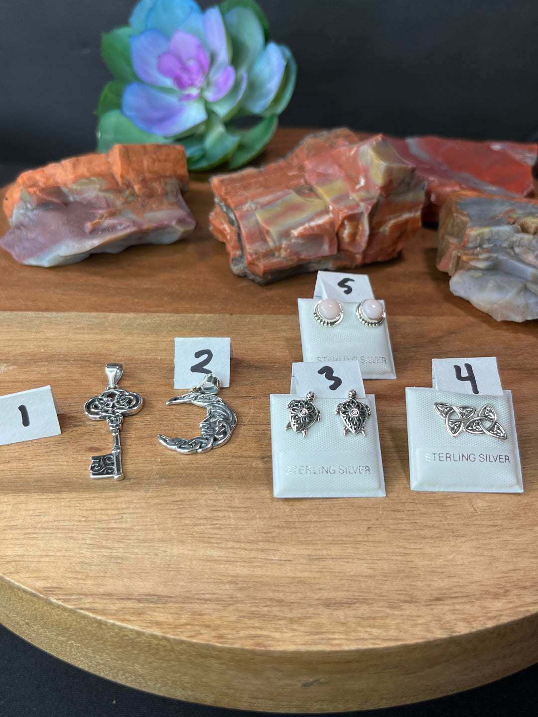 RESERVED FOR: Lee_K- 7/7/24- 5 Sterling Silver Items