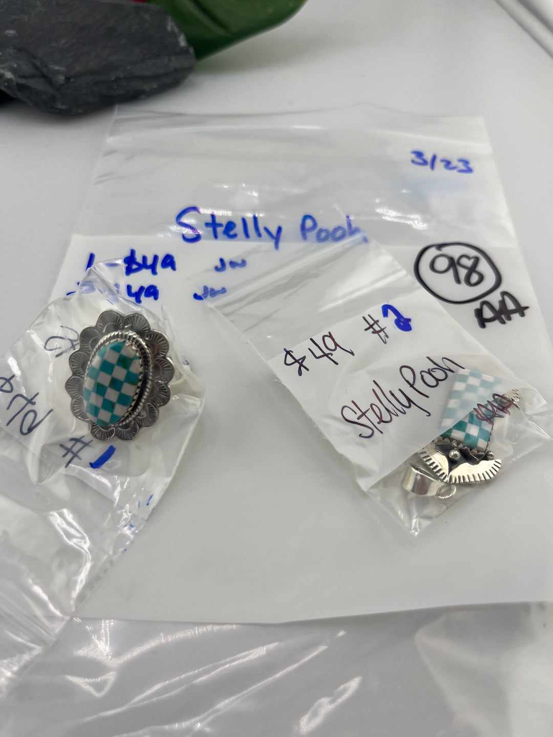 RESERVED FOR: Stelly Pooh- 3/23/2025 Live Show - 2 Sterling Silver Items
