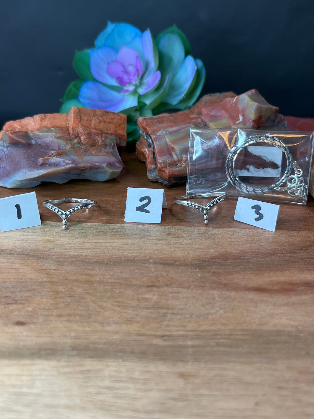 RESERVED FOR: jewels-7/7/24-3 Sterling Silver Items