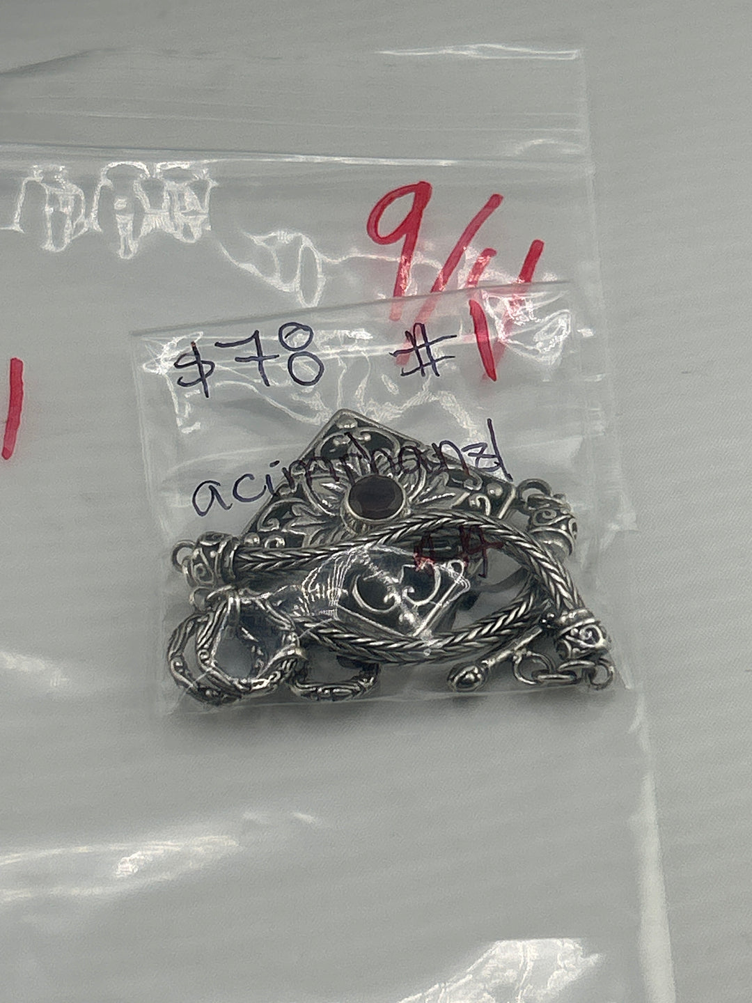 AM SHOW 48HR - RESERVED FOR: acimrhanzl - 9/4/2025 FL tiktok Live Show - 1 Sterling Silver Items