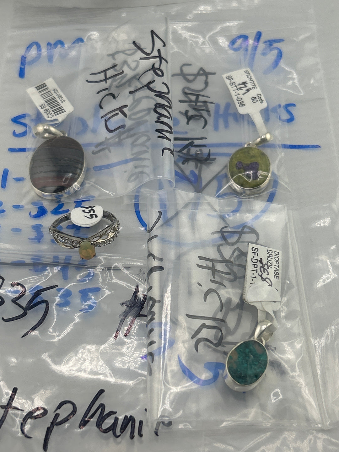 PM SHOW 48HR - RESERVED FOR: Stephanie Hicks - 9/5/2025 FL tiktok Live Show - 4 Sterling Silver Items