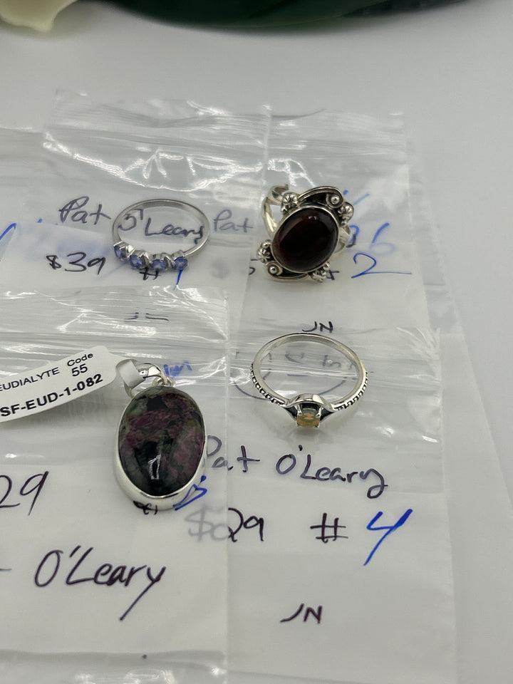 RESERVED FOR: Pat O'Leary - 4/26/2025 tiktok Live Show -4  Sterling Silver Items