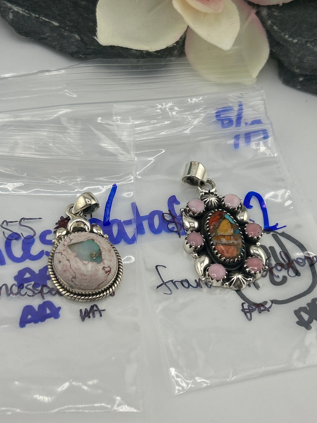 RESERVED FOR: francesspatafora - 5/19/2025 tiktok A.M Live Show -2 Sterling Silver Items