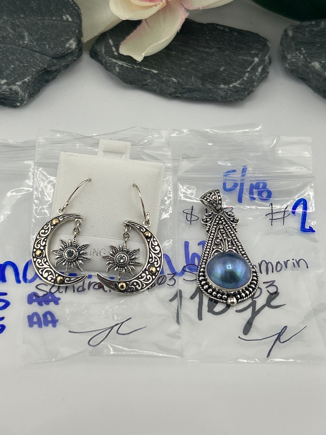 RESERVED FOR: sandramorin603 - 5/18/2025 tiktok Live Show - 2 Sterling Silver Items