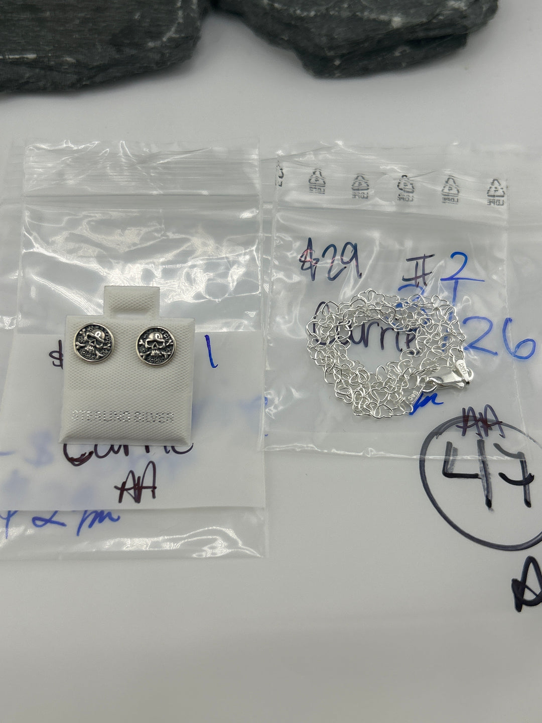 RESERVED FOR: Carrie  - 3/26/2025 tiktok Live Show - 2 Sterling Silver Items
