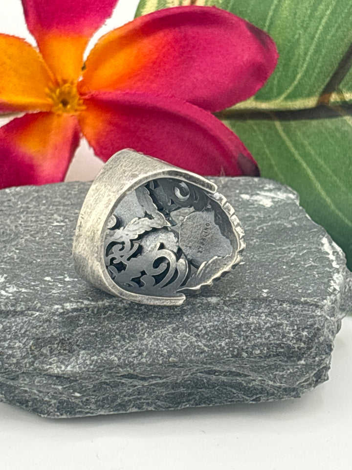 Cluster Shield Ring Size 8.75