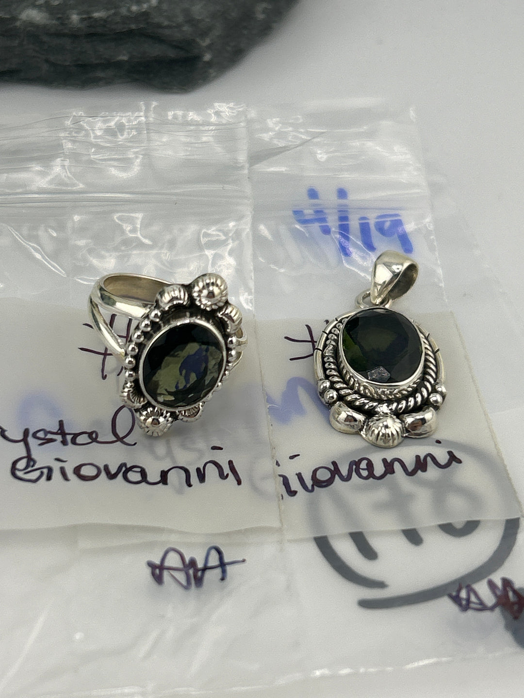RESERVED FOR: Crystal Giovanni- 4/19/2025 tiktok Live Show - 2 Sterling Silver Items