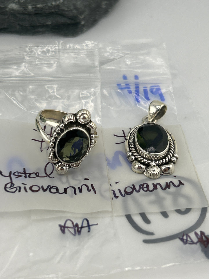 RESERVED FOR: Crystal Giovanni- 4/19/2025 tiktok Live Show - 2 Sterling Silver Items
