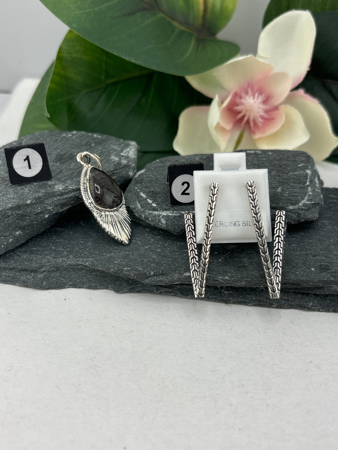 RESERVED FOR: Jessica D-1/16/2025 -2 Sterling Silver Items