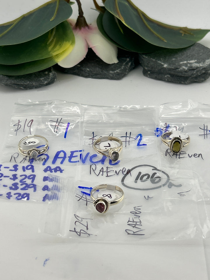 RESERVED FOR: RAEven - 5/24/2025 tiktok Live Show - 4 Sterling Silver Items
