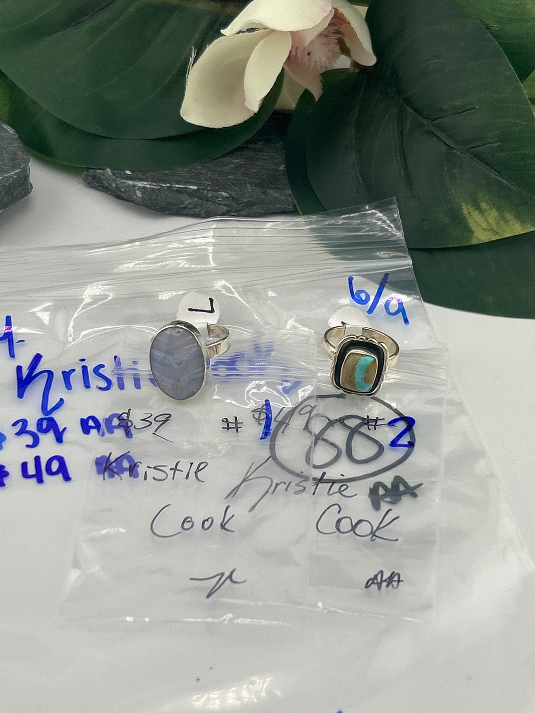 RESERVED FOR: Kristie Cook - 6/9/2025 tiktok A.M Live Show - 2 Sterling Silver Items