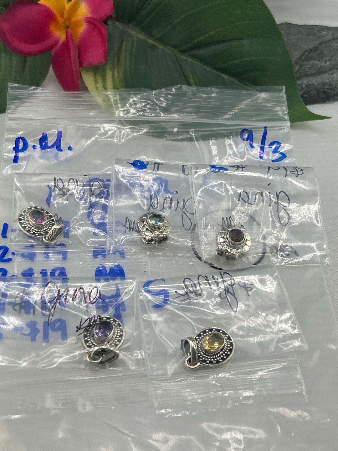 PM SHOW 48HR - RESERVED FOR: gina - 9/03/2025 FL tiktok Live Show - 5 Sterling Silver Items