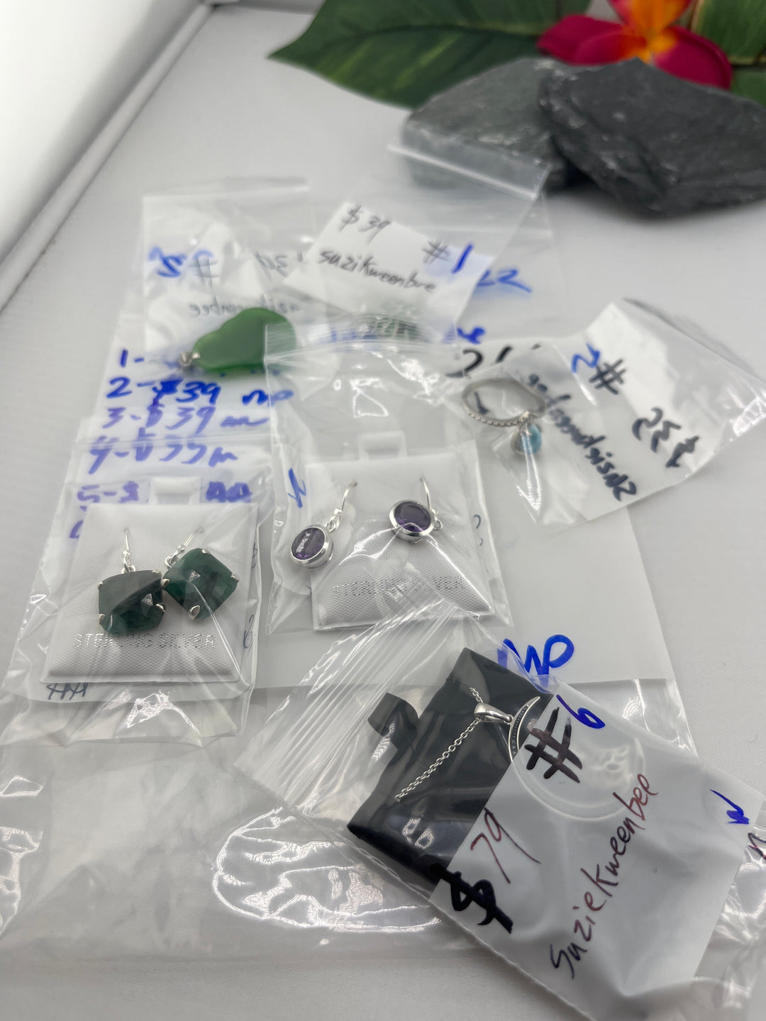 RESERVED FOR: suziekweenbee - 3/22/2025 The Collective Boutique App Live Show - 6 Sterling Silver Items