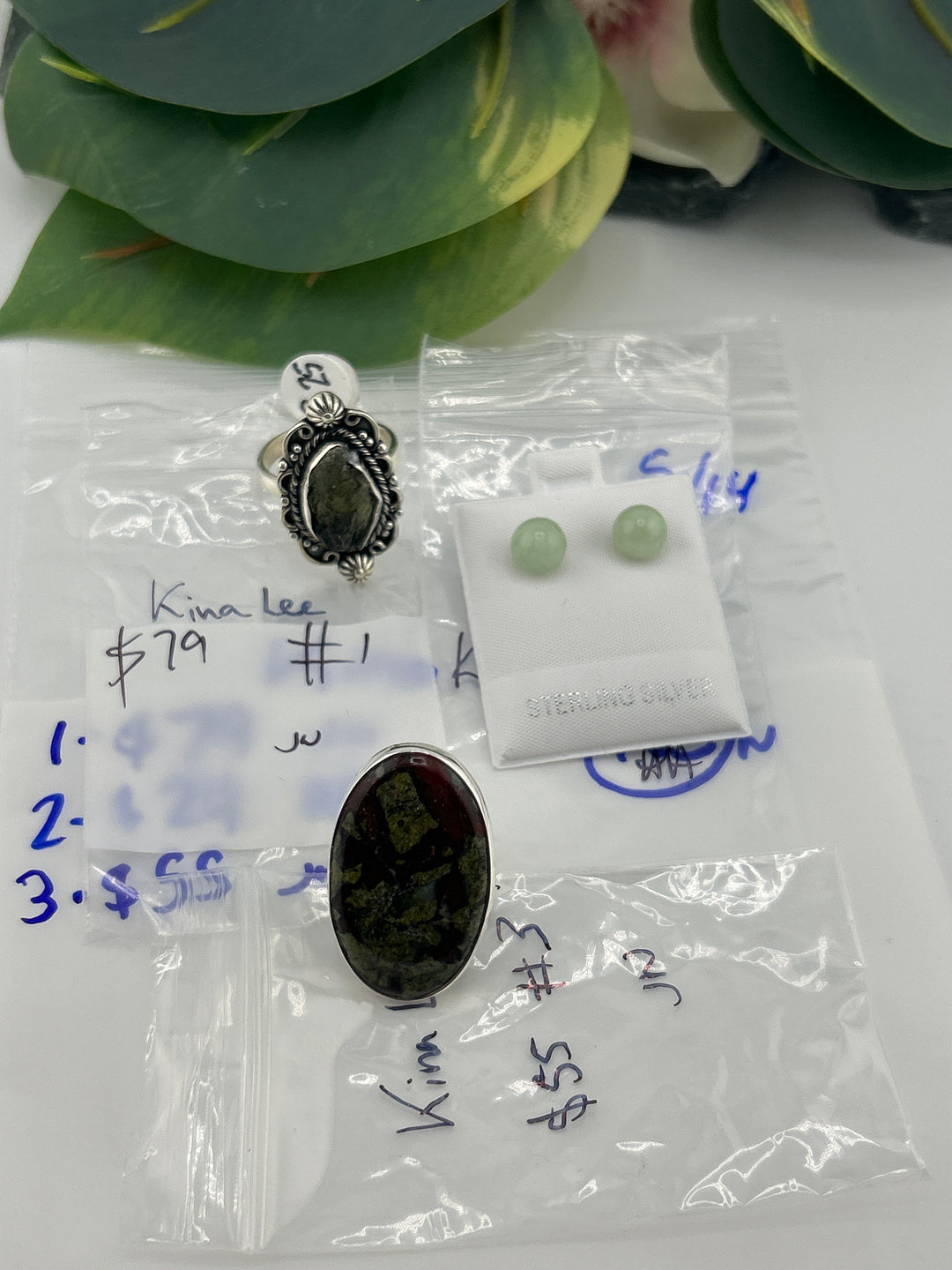 RESERVED FOR: Kina Lee- 5/14/2025 tiktok Live Show -3  Sterling Silver Items