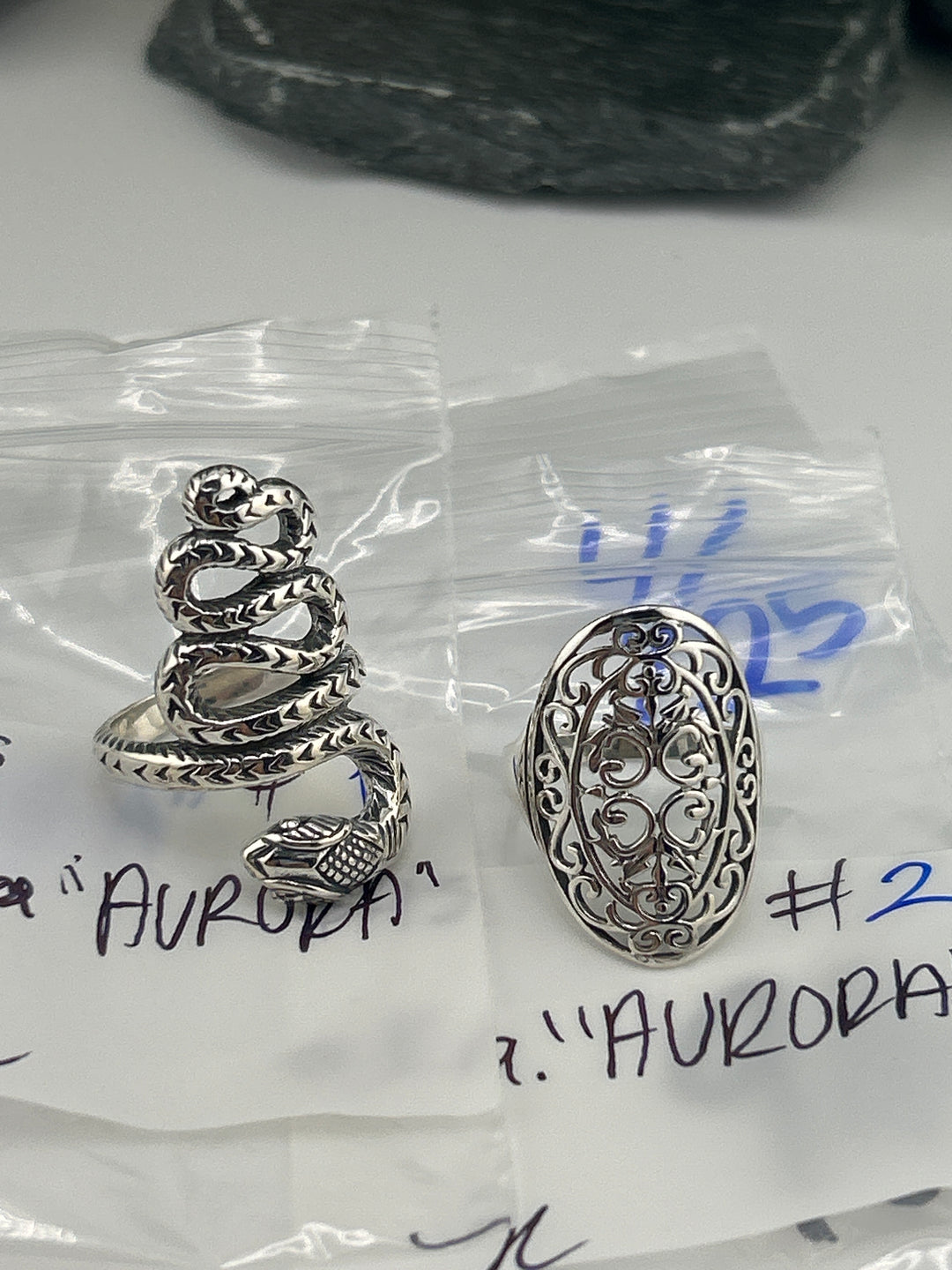 RESERVED FOR: a.k.a."AURORA" - 4/25/2025 tiktok Live Show - 2 Sterling Silver Items