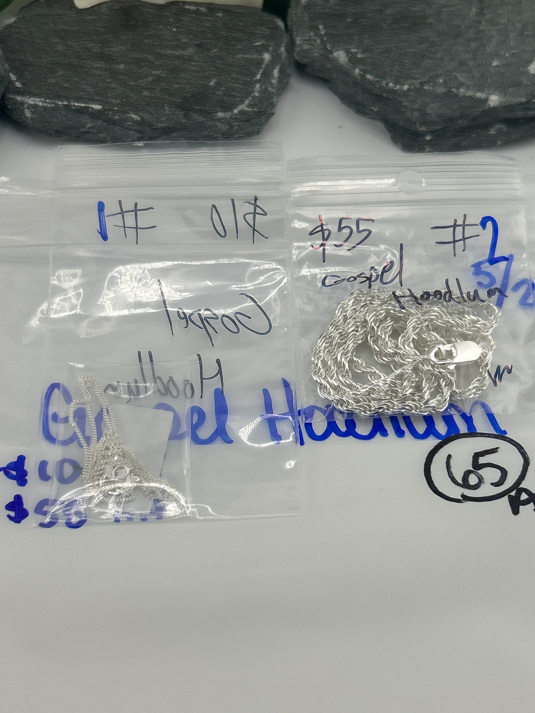 RESERVED FOR: Gospel Hoodlum - 5/21/2025 tiktok Live Show - 2 Sterling Silver Items