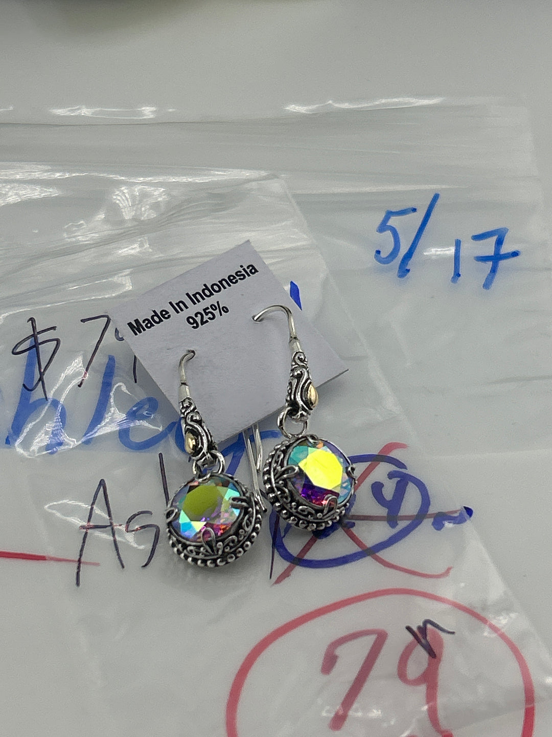 RESERVED FOR: Ashley - 5/17/2025 tiktok Live Show (48 hour) - 1 Sterling Silver Items