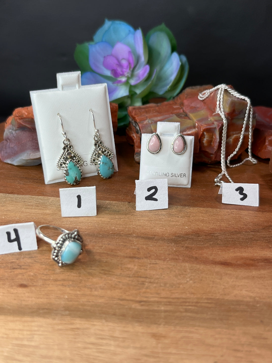 RESERVED FOR: Kimber Olson-7/7/24-4 Sterling Silver Items