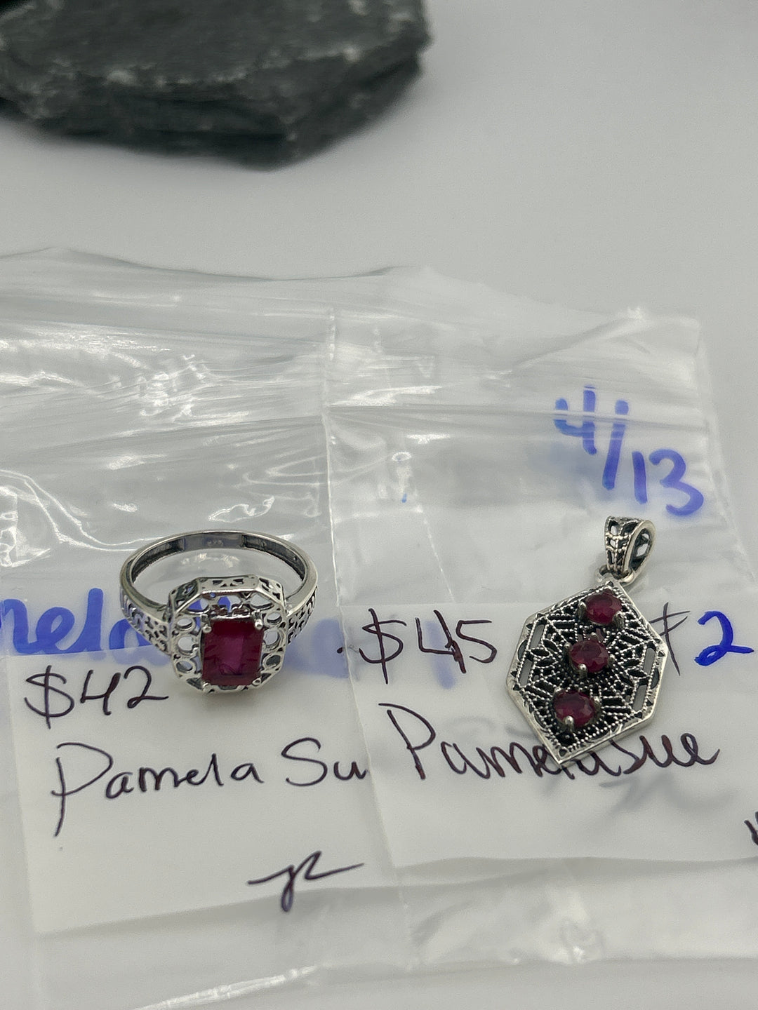RESERVED FOR: PamelaSue - 4/13/2025 tiktok Live Show -  Sterling Silver Items