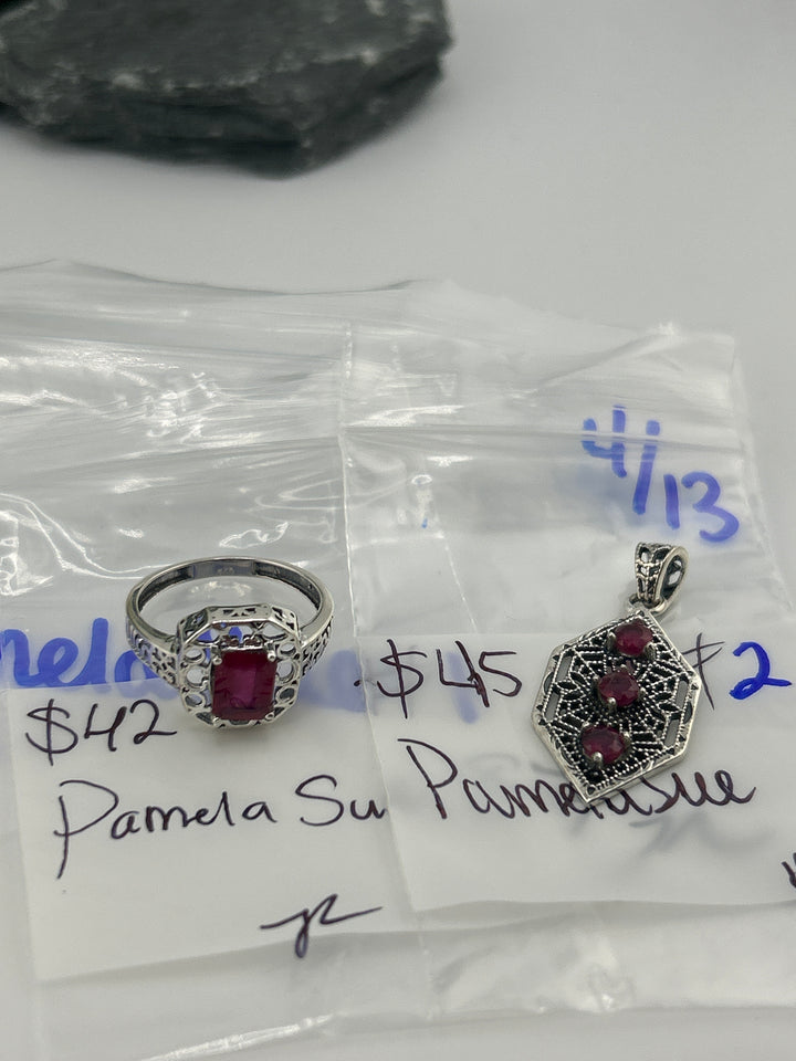 RESERVED FOR: PamelaSue - 4/13/2025 tiktok Live Show -  Sterling Silver Items
