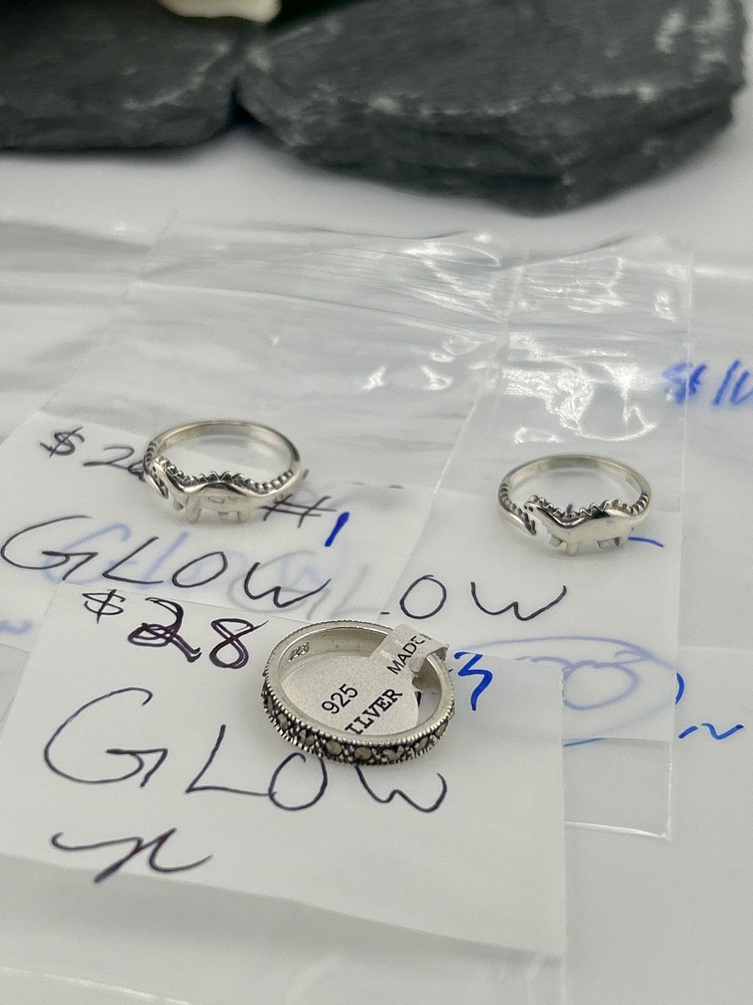 RESERVED FOR: GLOW-4/10/2025 tiktok Live Show -3  Sterling Silver Items