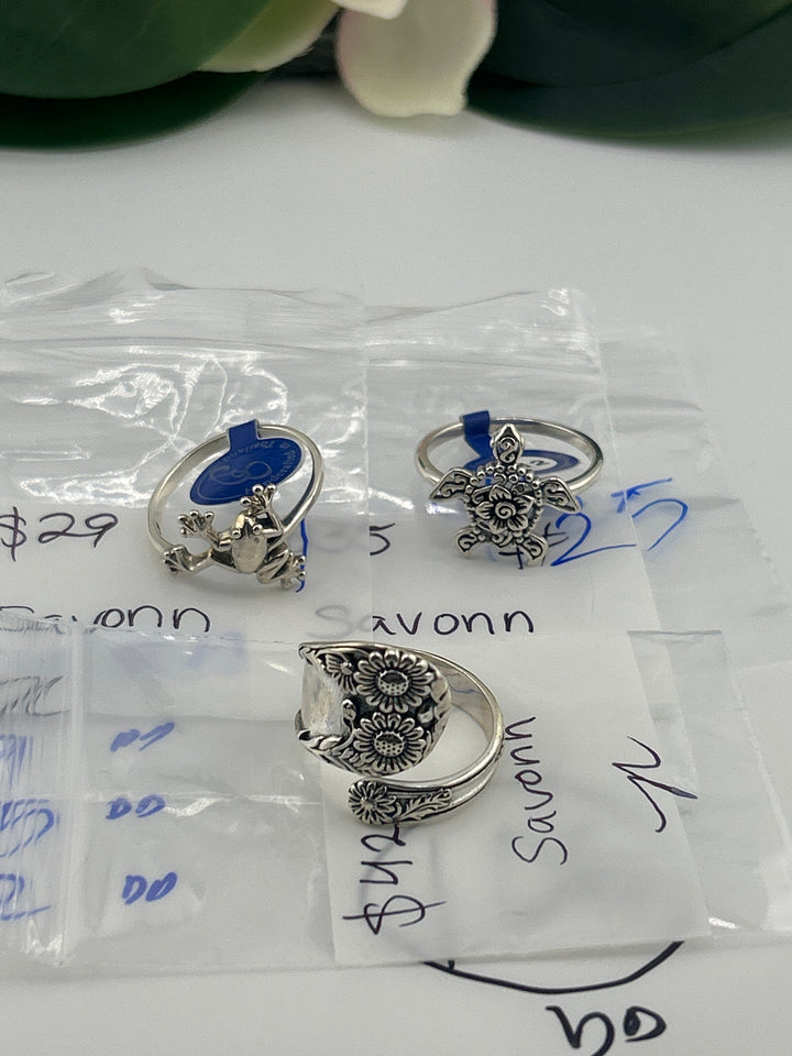 RESERVED FOR:  Savonn - 4/25/2025 tiktok Live Show - 3 Sterling Silver Items