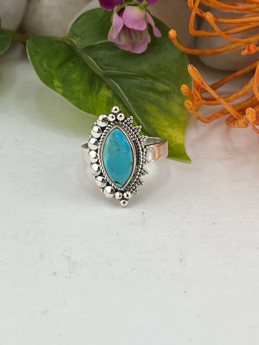 Kingman Turquoise Ring