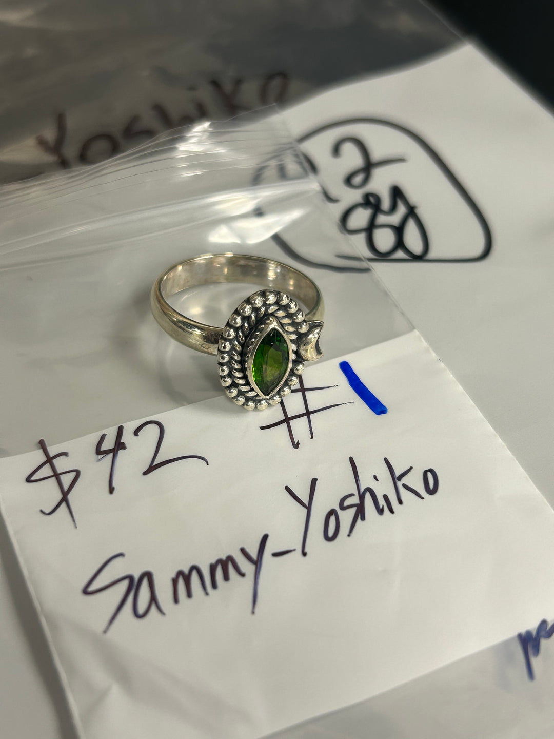 RESERVED FOR: Sammy_Yoshiko - C.S - 4/22/2025 - 1 Sterling Silver Items