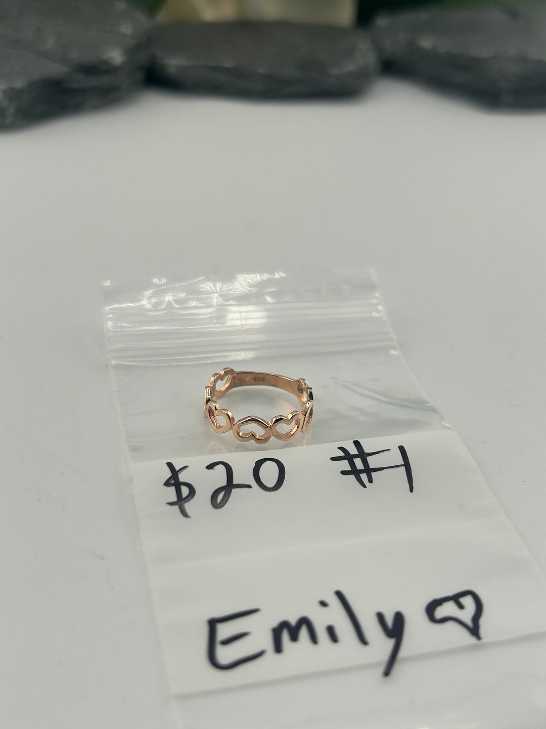 RESERVED FOR: Emily ❤️ - C.S.  - 5/23/2025 - 1 Sterling Silver Item