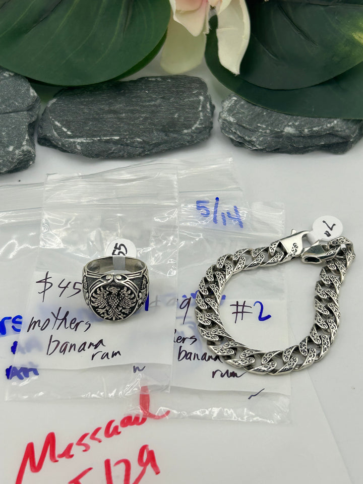RESERVED FOR: Mothers banana rum - 5/14/2025 tiktok Live Show -2  Sterling Silver Items