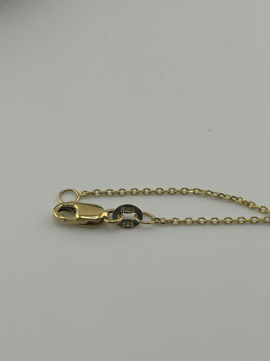 14K Gold Diamond & Morganite Necklace