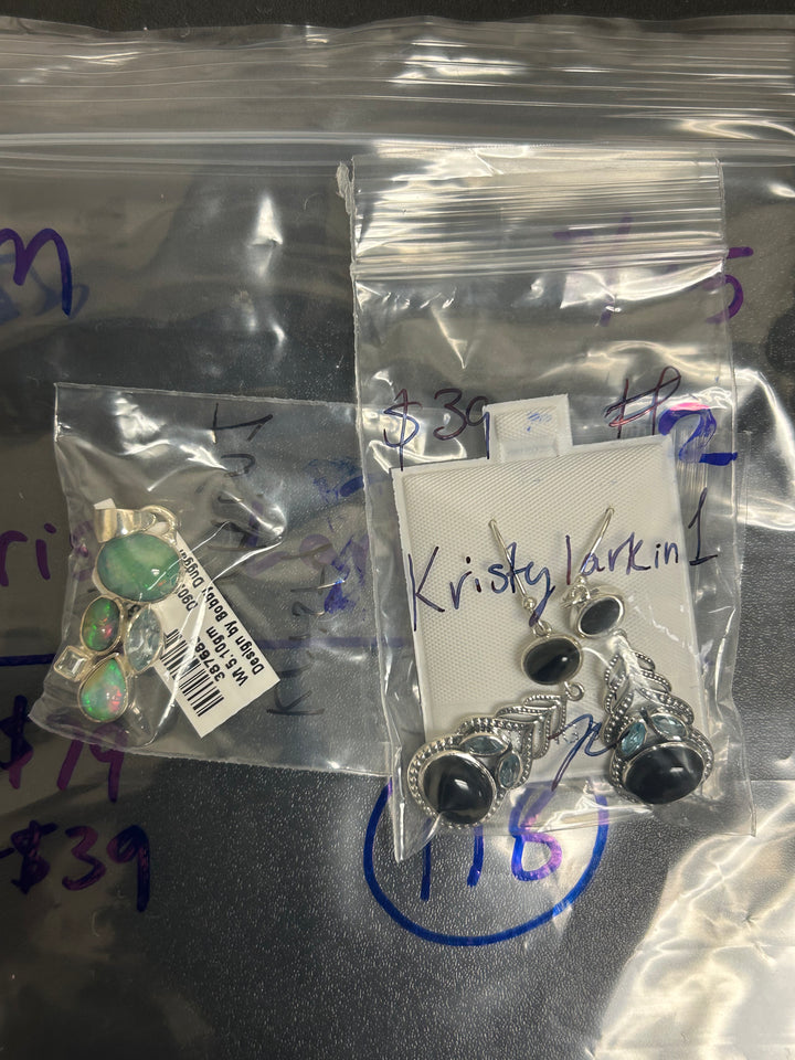 PM SHOW 48HR - RESERVED FOR: Kristy Larkin1  - 7/25/2025 FL tiktok Live Show - 2 Sterling Silver Items