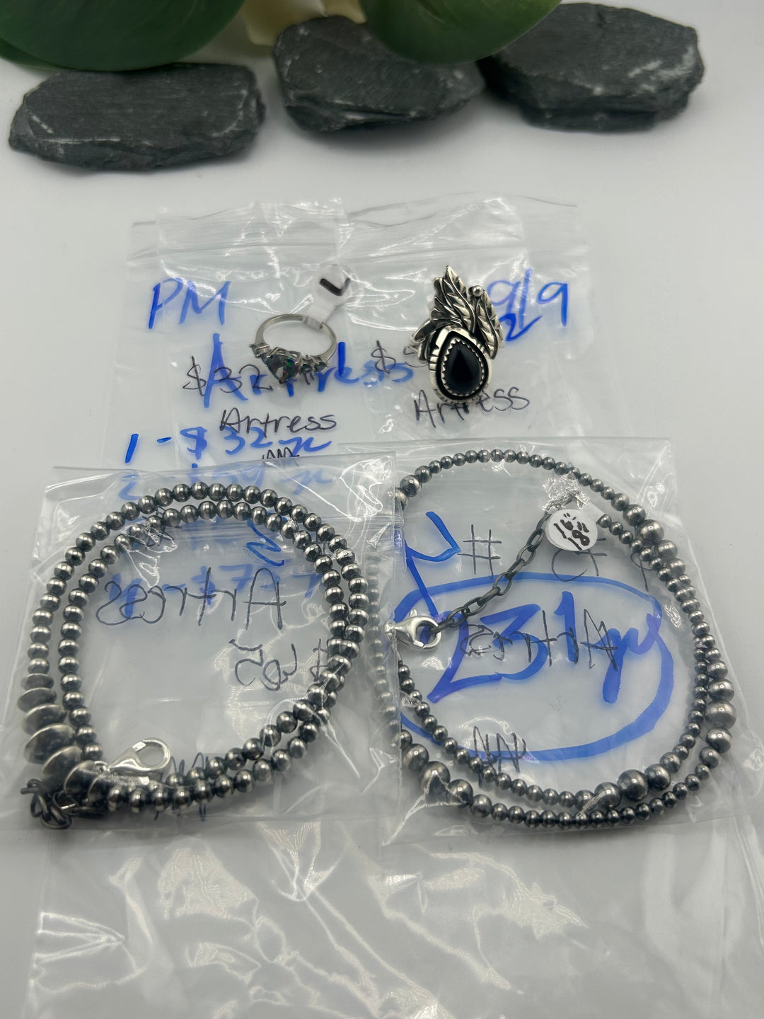 PM SHOW 48HR - RESERVED FOR: Artress - 9/9/2025 FL tiktok Live Show - 4 Sterling Silver Items