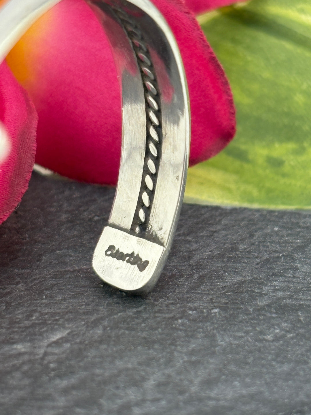 Multi-Stone Square Cuff