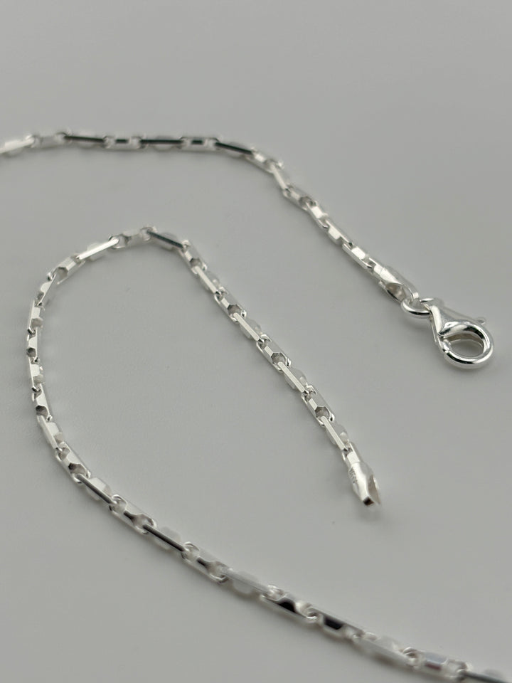Heshe Chain 24" 925 Sterling Silver