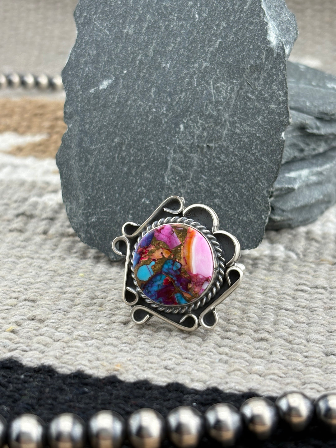 Philbert Nez | Native American Dhalia Ring