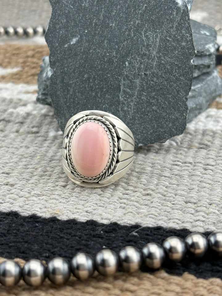 Tony Yazzie | Native American Queen Conch Ring