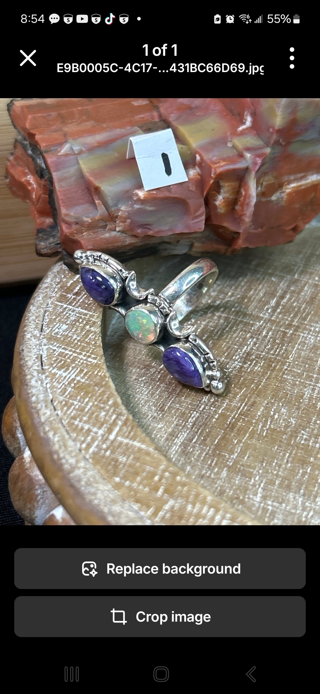 Reserved for: kinkgurl 1 sterling silver (damaged*)
