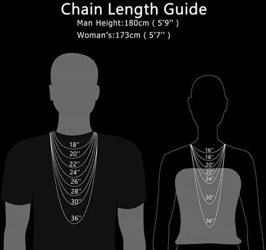 Herringbone Italian chain 16 inch