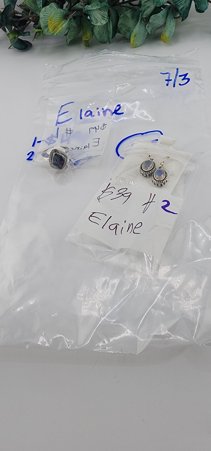 48HR - RESERVED FOR: Elaine - 7/3/2025 FL tiktok Live Show - 2 Sterling Silver Items