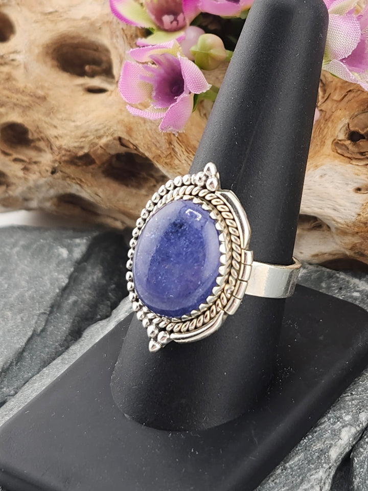 Tanzanite Oval Ring Size 9