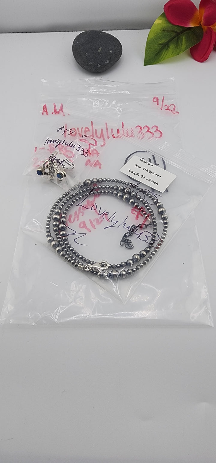 AM SHOW 48HR - RESERVED FOR: lovelylulu333- 9/22/2025 FL tiktok Live Show - 2 Sterling Silver Items